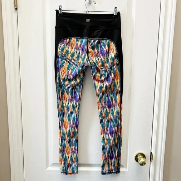 La Vie En Rose 3PC Active Leggings Shorts Tank Top Gym Workout Set Black XS/S - Picture 6 of 16